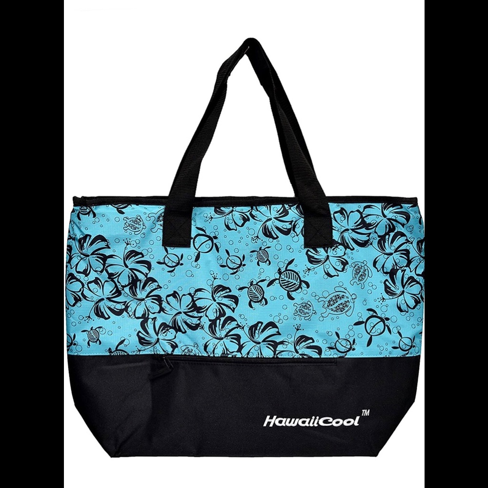NWT Hawaiian Print Large Insulated Cooler Tote Bag